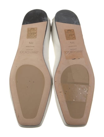 Jimmy Choo Leather Ballet Flats