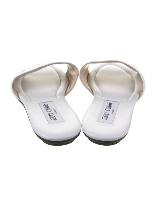 Jimmy Choo Leather Slides