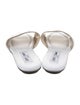Jimmy Choo Leather Slides