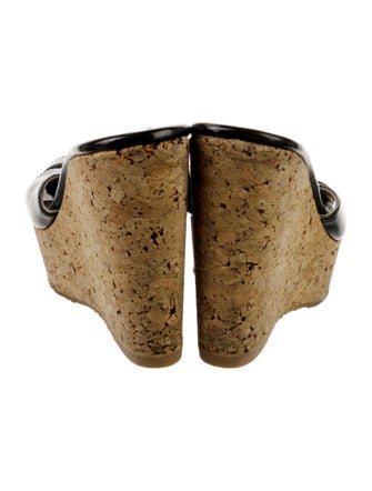 Jimmy Choo Patent Leather Slides