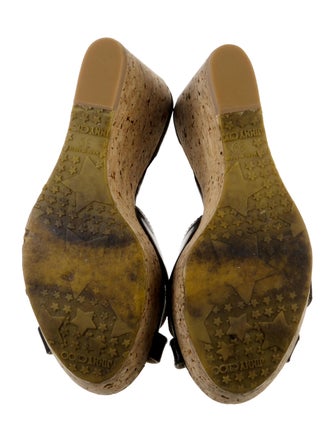 Jimmy Choo Patent Leather Slides