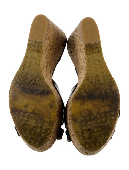 Jimmy Choo Patent Leather Slides