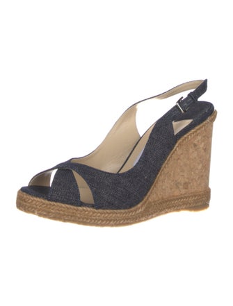 Jimmy Choo Denim Espadrilles