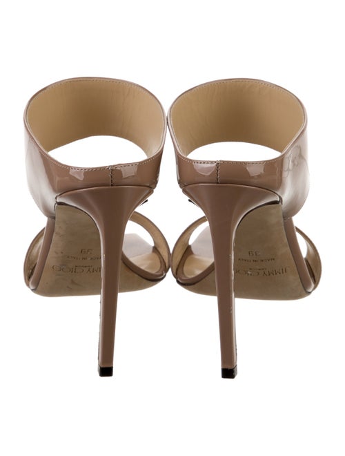 Jimmy Choo Patent Leather Slides