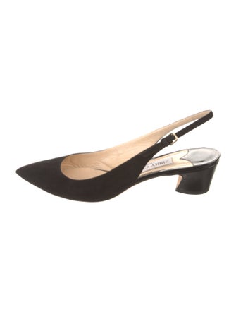 Jimmy Choo Suede Slingback Pumps