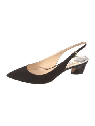 Jimmy Choo Suede Slingback Pumps