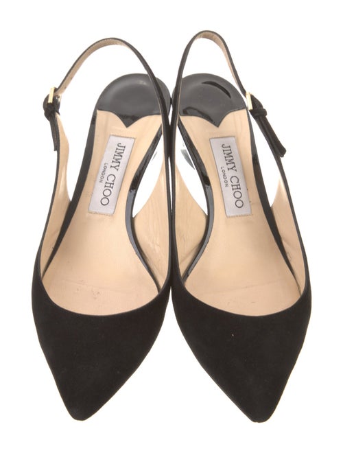 Jimmy Choo Suede Slingback Pumps