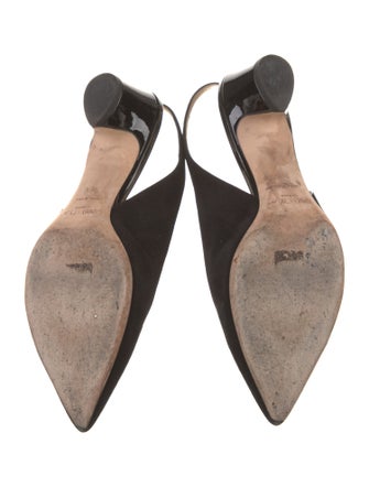 Jimmy Choo Suede Slingback Pumps