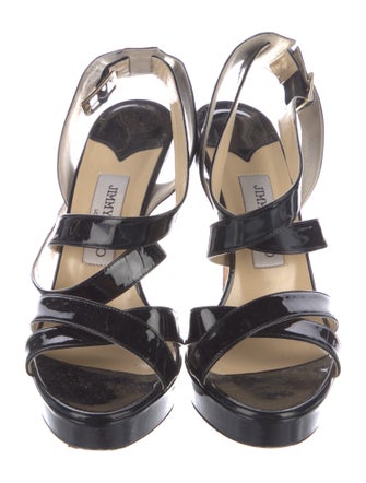 Jimmy Choo Patent Leather Sandals