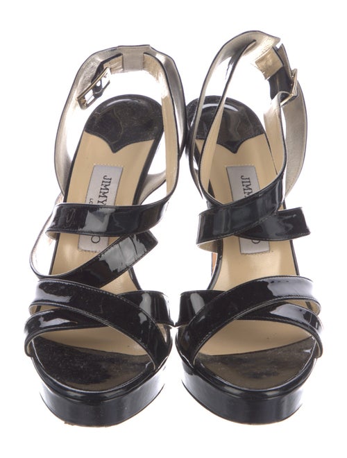 Jimmy Choo Patent Leather Sandals