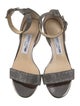 Jimmy Choo Glitter Accents Sandals