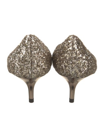 Jimmy Choo Glitter Pumps