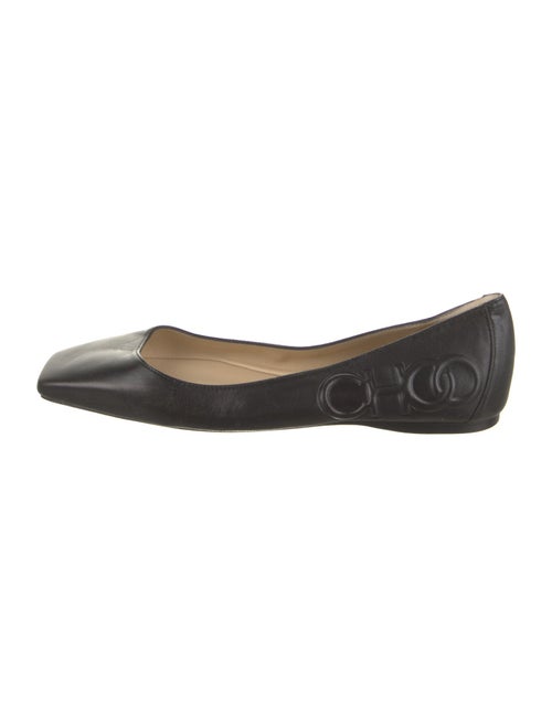 Jimmy Choo Leather Ballet Flats