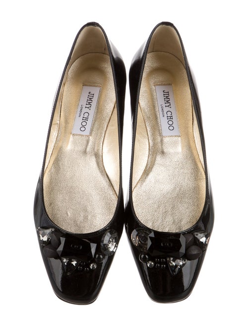 Jimmy Choo Patent Leather Ballet Flats