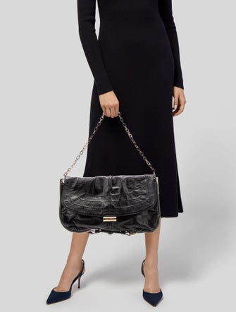 Jimmy Choo Leather Shoulder Bag