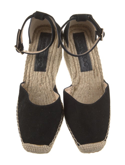 Jimmy Choo Suede Braided Accents D'Orsay Pumps