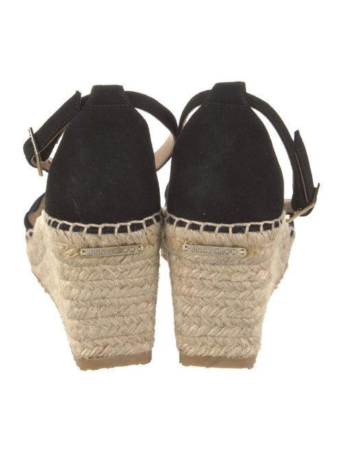 Jimmy Choo Suede Braided Accents D'Orsay Pumps