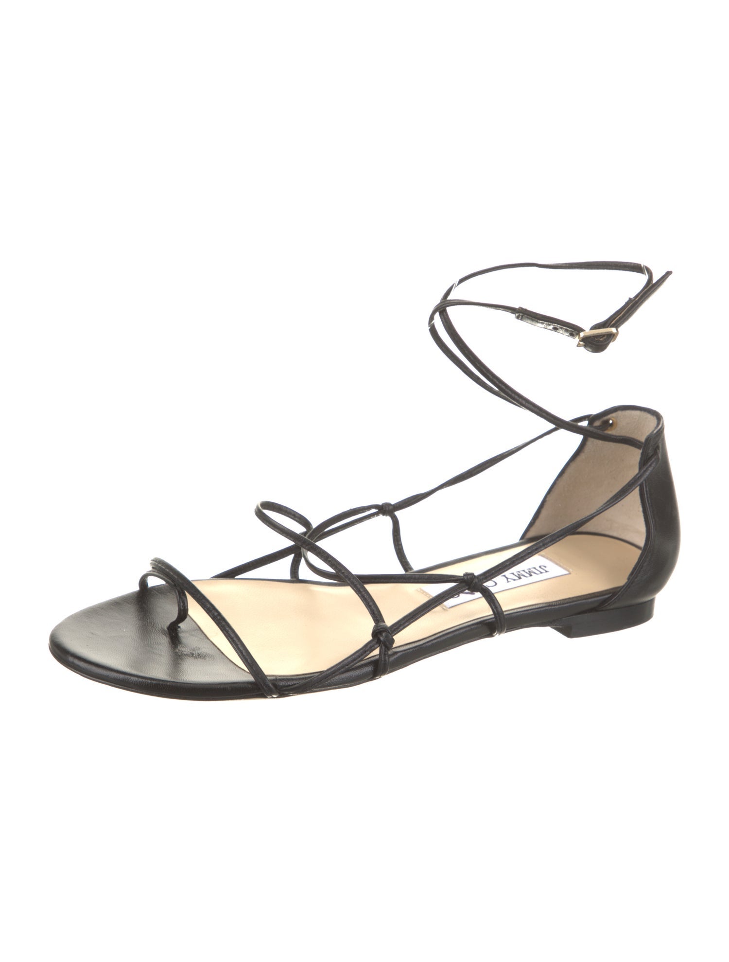 Jimmy Choo Leather Gladiator Sandals