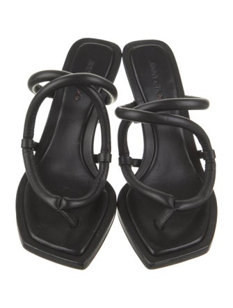 Jimmy Choo Leather Slides