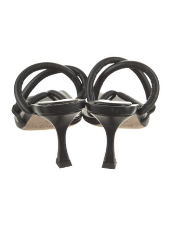 Jimmy Choo Leather Slides