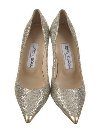 Jimmy Choo Glitter Pumps