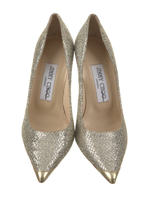 Jimmy Choo Glitter Pumps