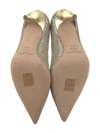 Jimmy Choo Glitter Pumps
