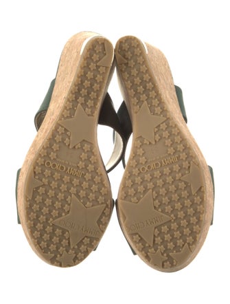 Jimmy Choo Leather Slides