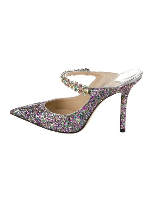 Jimmy Choo Glitter Mules