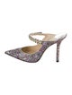Jimmy Choo Glitter Mules