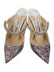 Jimmy Choo Glitter Mules
