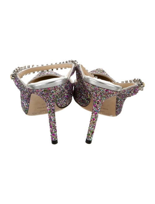 Jimmy Choo Glitter Mules