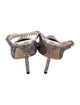 Jimmy Choo Glitter Mules