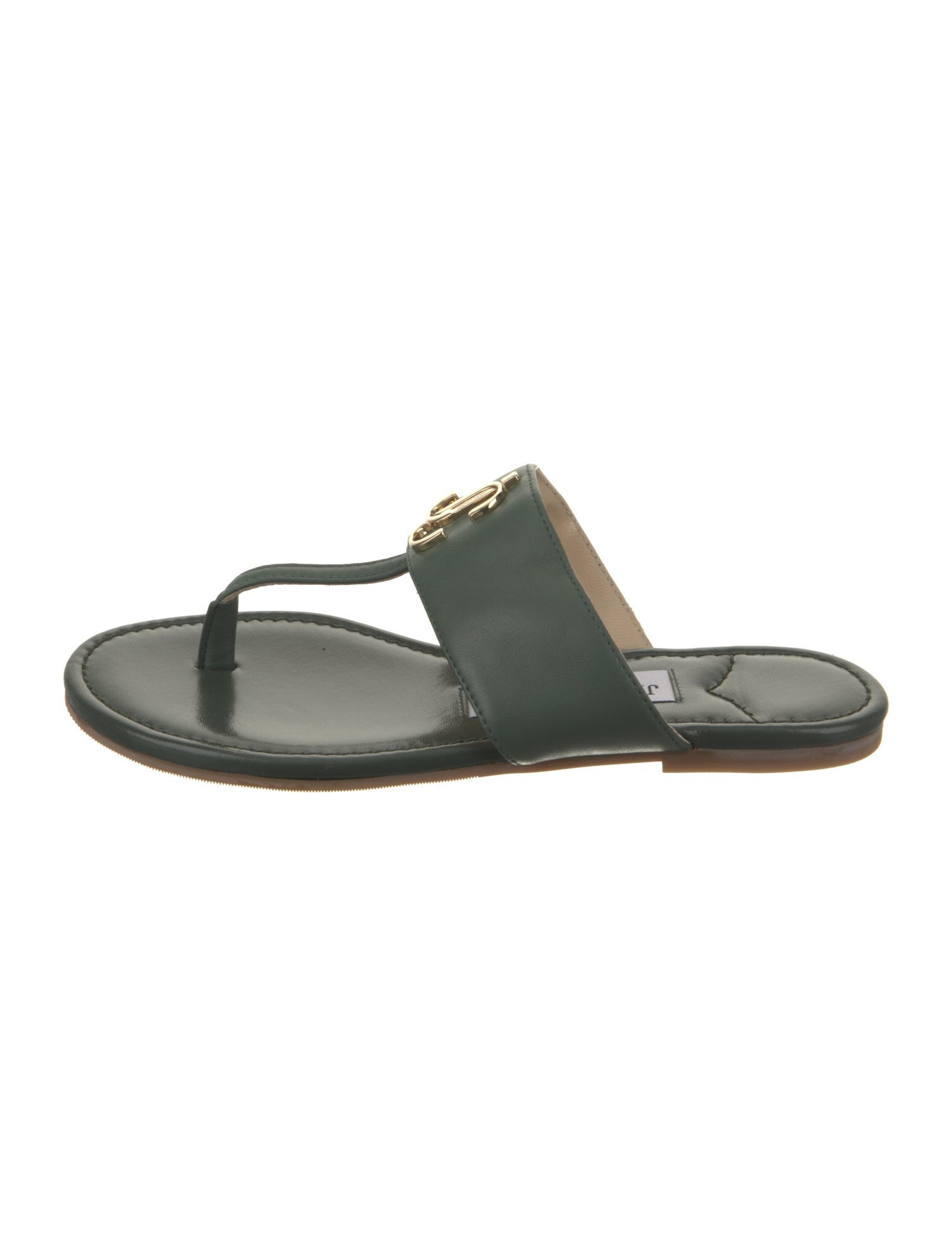 Jimmy Choo Leather Slides