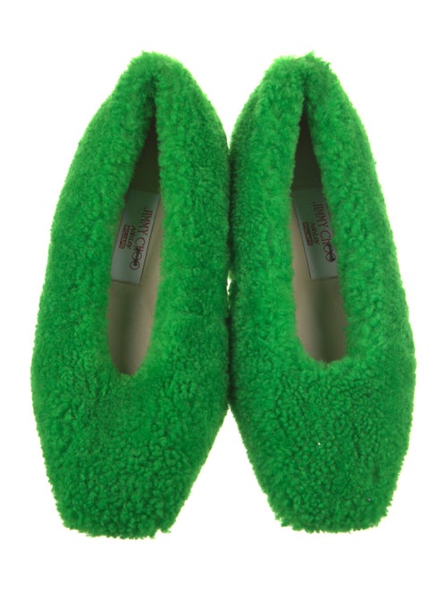 Jimmy Choo Shearling Flats