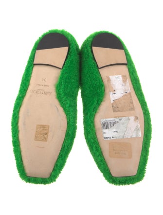 Jimmy Choo Shearling Flats
