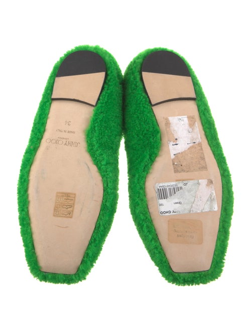 Jimmy Choo Shearling Flats