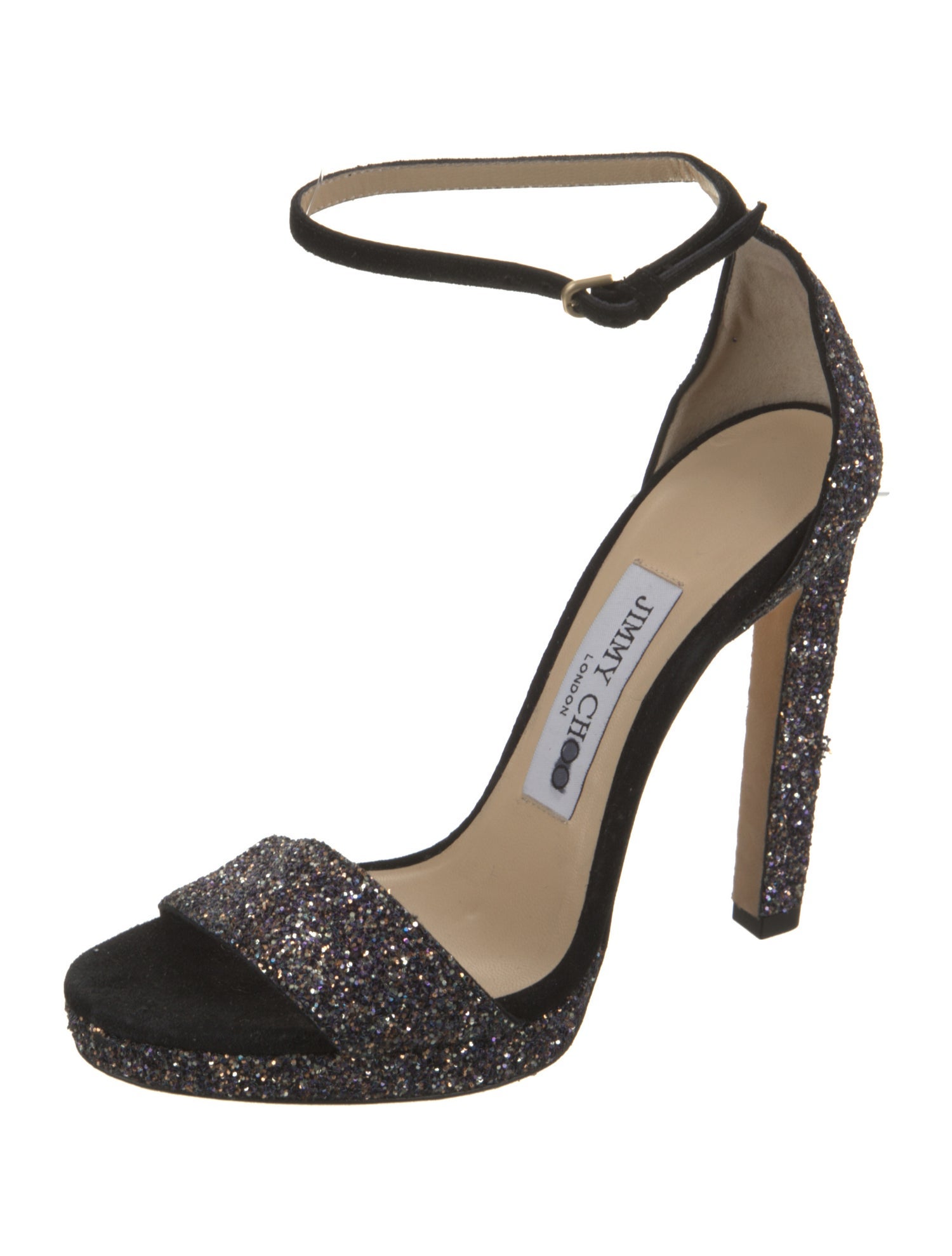 Jimmy Choo Glitter Sandals