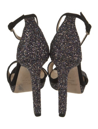 Jimmy Choo Glitter Sandals