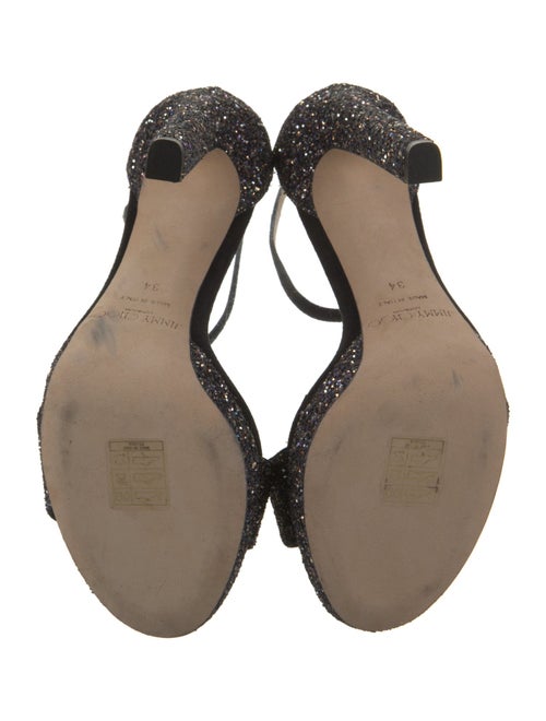 Jimmy Choo Glitter Sandals