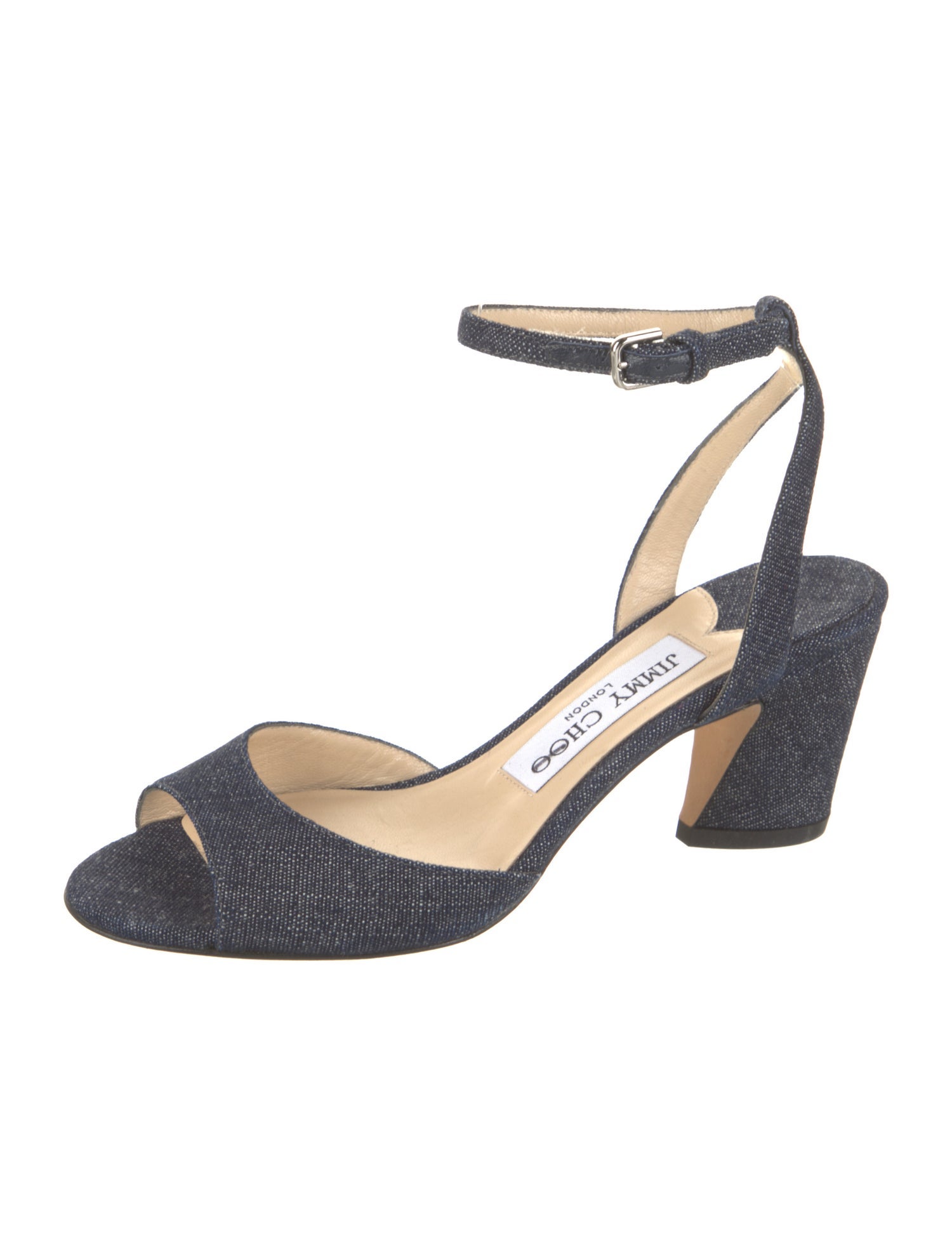 Jimmy Choo Canvas Sandals