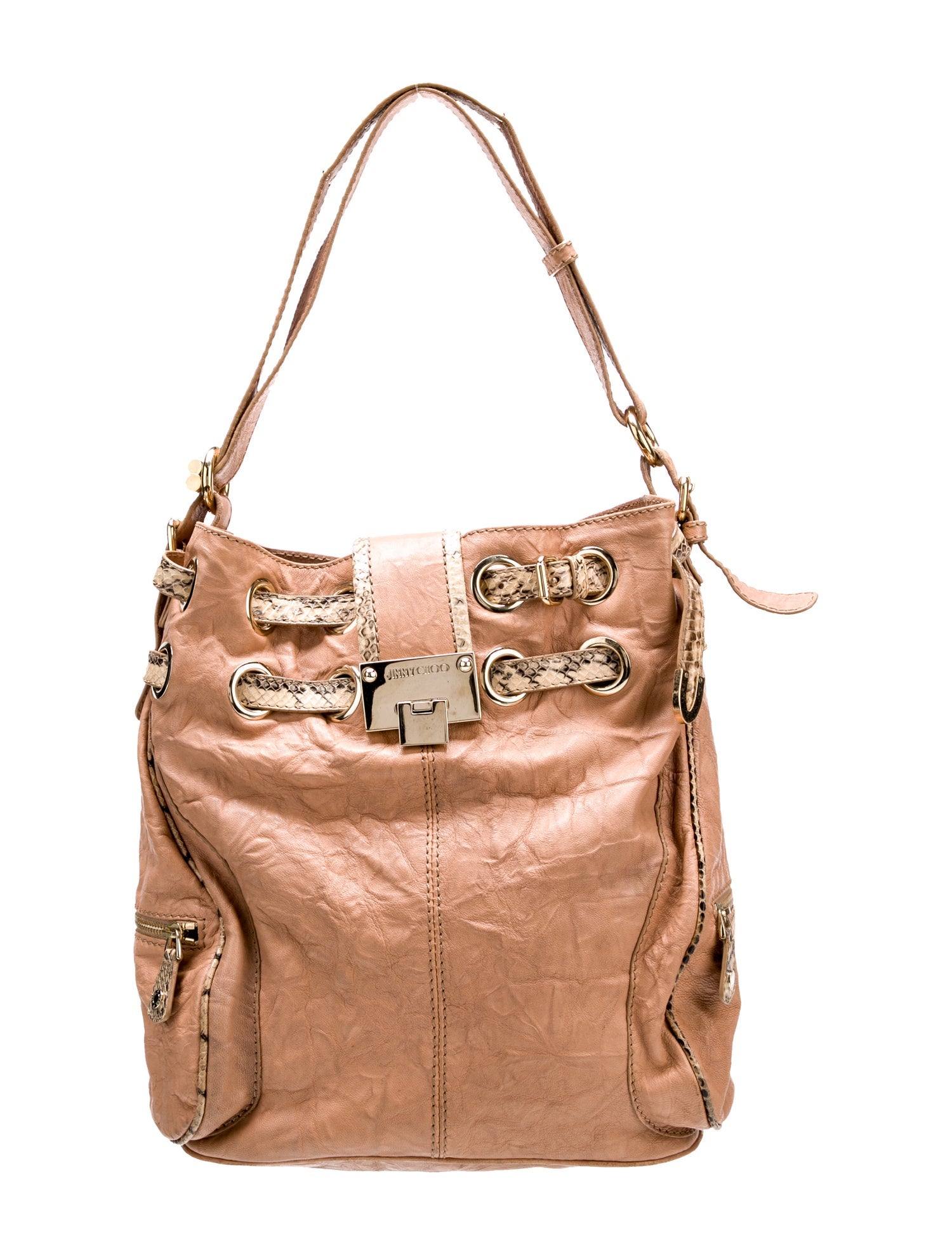 Jimmy Choo Leather Shoulder Bag
