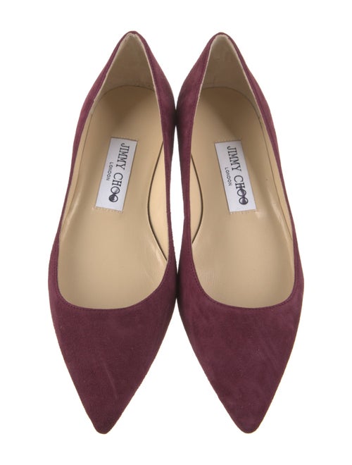 Jimmy Choo Suede Flats