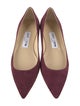 Jimmy Choo Suede Flats