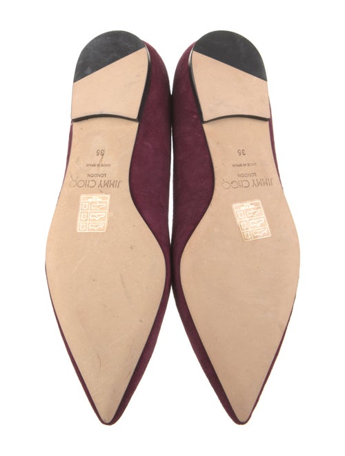 Jimmy Choo Suede Flats