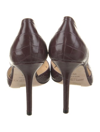 Jimmy Choo Leather D'Orsay Pumps