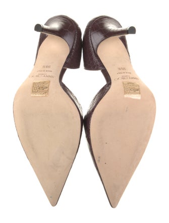 Jimmy Choo Leather D'Orsay Pumps