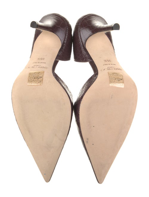Jimmy Choo Leather D'Orsay Pumps