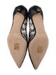 Jimmy Choo Mesh Lace Pattern Pumps