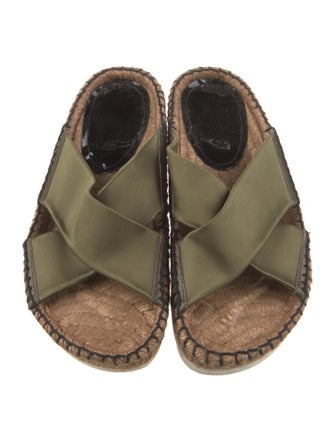 Jimmy Choo Satin Braided Accents Espadrilles